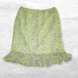 vintage nyc design co silk skirt